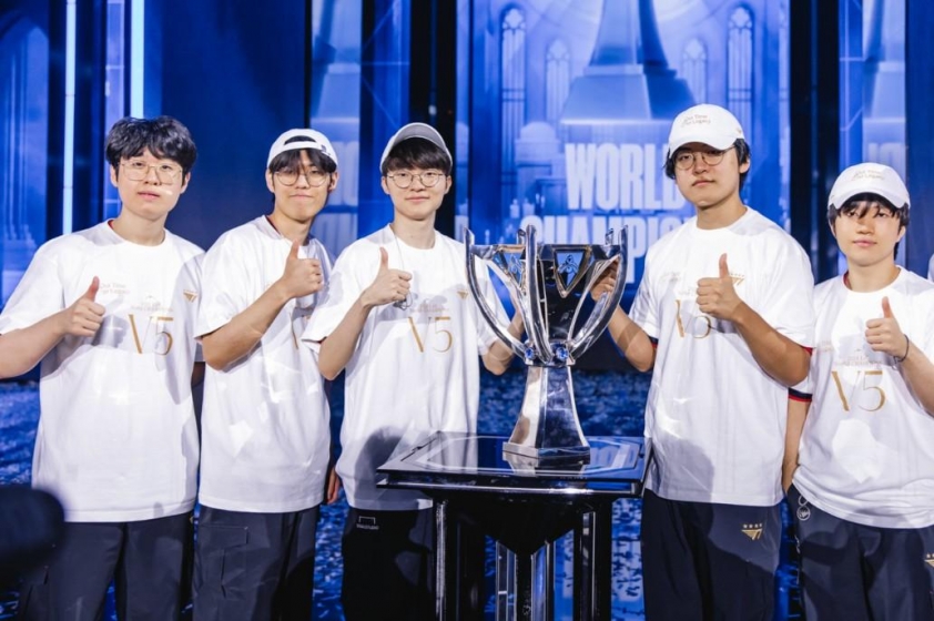 Bộ skin vô địch CKTG 2024 của T1