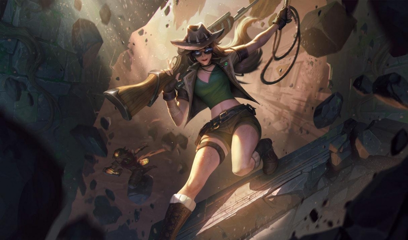 Phân tích ưu nhược điểm đội hình Caitlyn Tanker