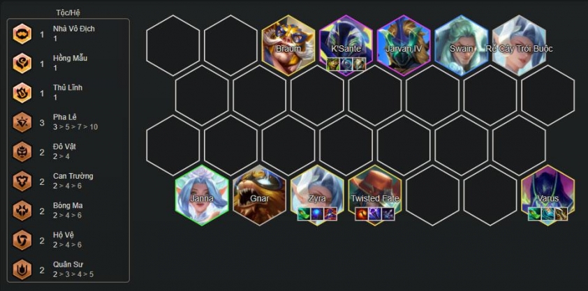 Chiến thuật cuối game Varus Fast 9