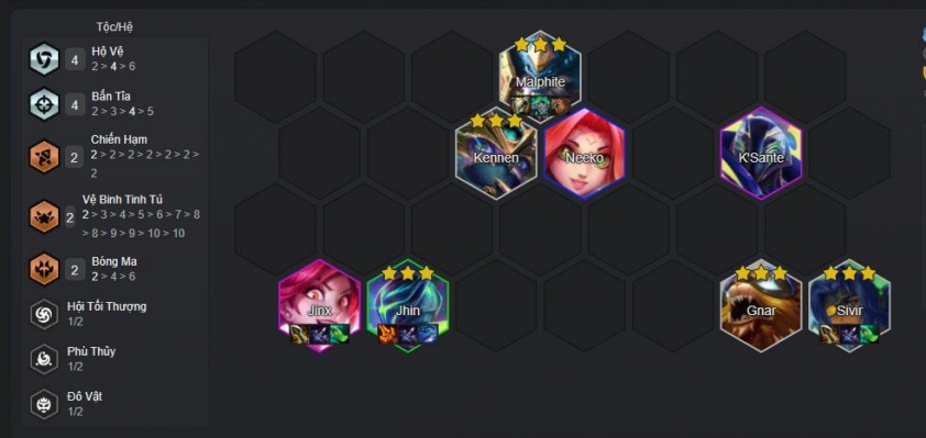 Hoàn thành đội hình với K'Sante, Neeko, Jinx, thậm chí Varus
