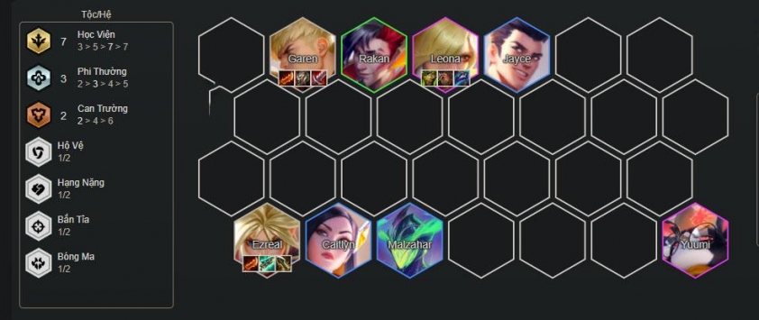 Đội hình Garen Carry DTCL mùa 15