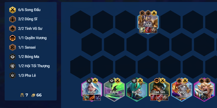 Đội hình Udyr Carry DTCL Mùa 15