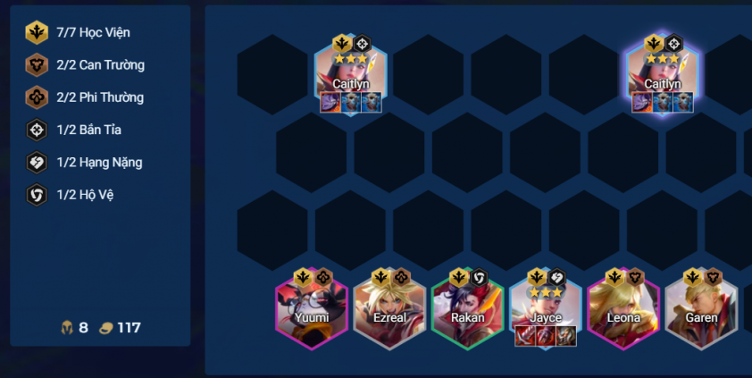 Tăng cấp và reroll Jayce, Caitlyn ở giữa trận