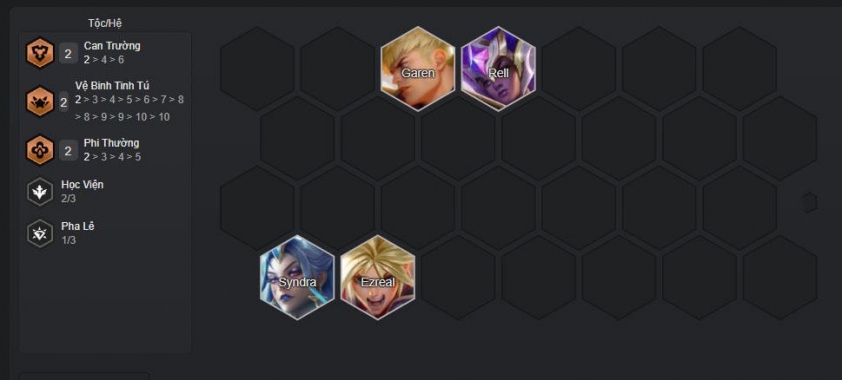 Xây dựng đầu game đội hình Syndra