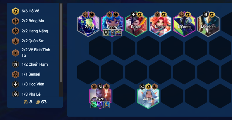 Biến thể với lõi nâng cấp phòng thủ