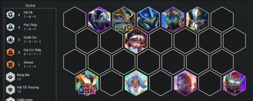 Hoàn thiện đội hình Kennen DTCL mùa 15 cuối game