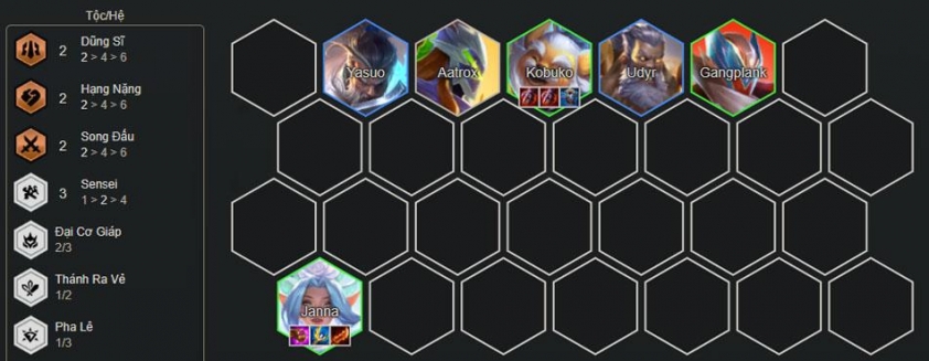 Chiến thuật giữa game với Janna Sensei
