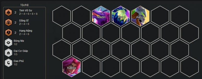 Chiến thuật đầu game đội hình Samira Carry