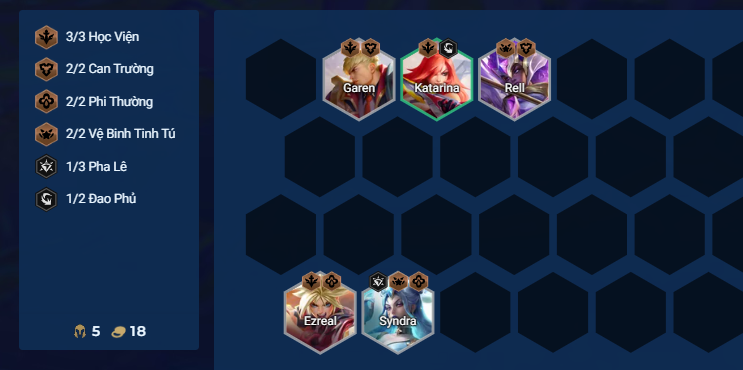 Chiến thuật giữa game đội hình Neeko Vệ Binh Tinh Tú