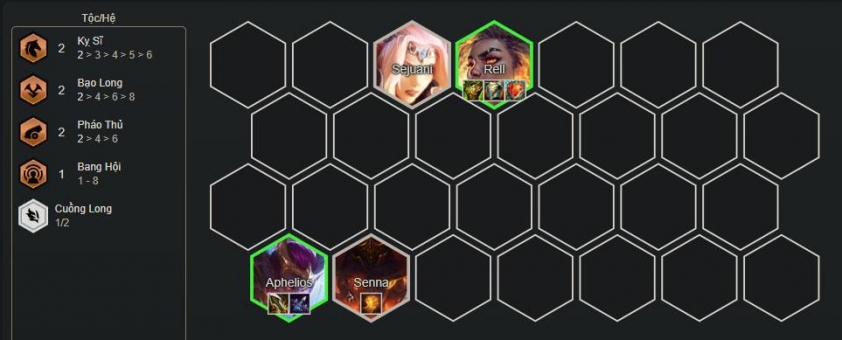 Chiến thuật đầu game Aphelios Bạo Long