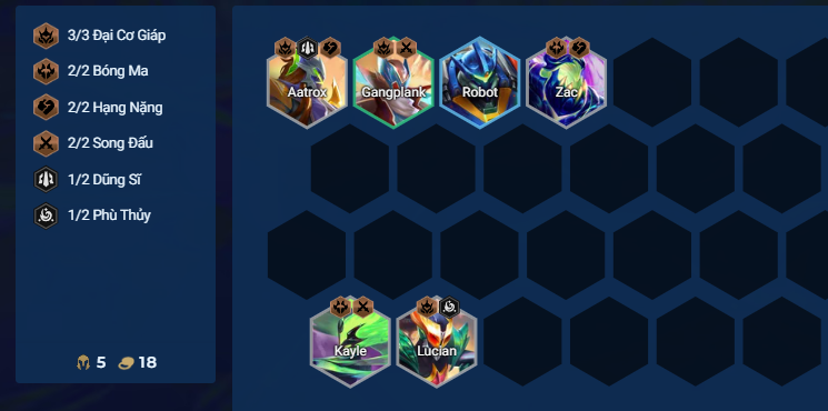 Lõi công nghệ hỗ trợ đội hình Kayle Pha Lê