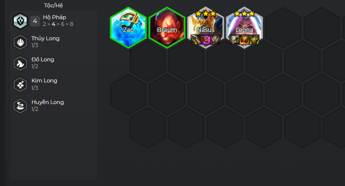 Hướng dẫn đầu game đội hình Nasus Kim Long Hộ Pháp