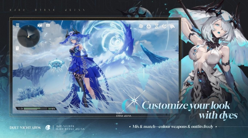 Code Duet Night Abyss mới nhất và cách nhập Tùy chỉnh vũ khí trong Duet Night Abyss