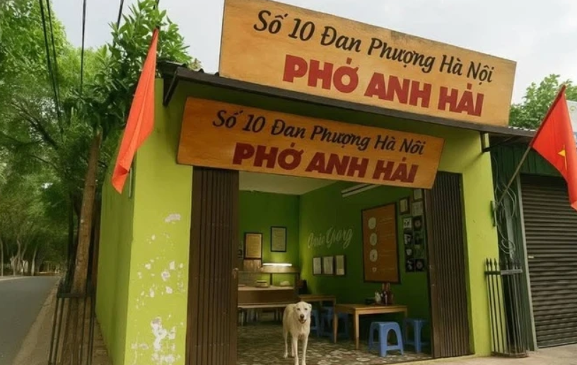 Giao diện game Tiệm Phở Của Anh Hai