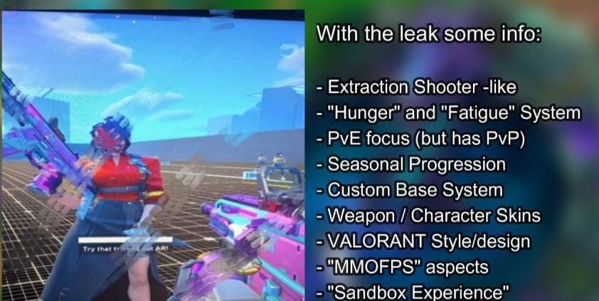 Phong cách thiết kế kết hợp giữa VALORANT và MMOFPS