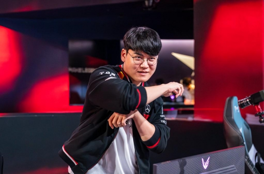 Hình ảnh quảng bá Gumayusi tại HLE