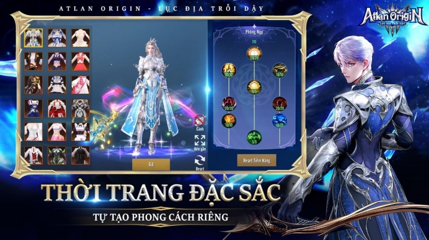 Giao diện bang hội trong game