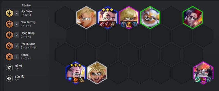 Top 3 đội hình leo rank mạnh nhất DTCL bản 15.7 735074 Đội hình Caitlyn Học Viện DTCL mùa 15