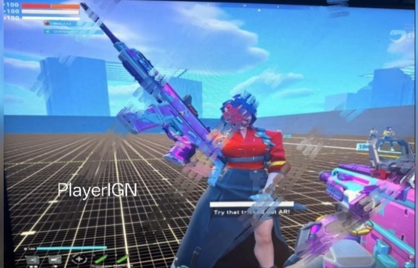 Giao diện chiến đấu pha trộn phong cách Destiny 2 và VALORANT