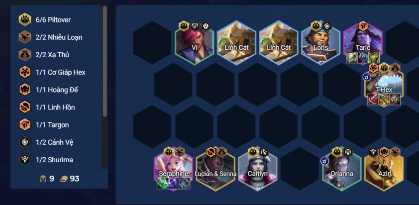 Đội hình Piltover Triệu hồi Khủng Long DTCL Mùa 16 Đội hình Piltover Triệu hồi Khủng Long