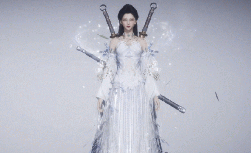 Bộ trang phục đắt ngang ôtô trong Where Winds Meet 757053 Bộ trang phục Celestial Mortal trong game Where Winds Meet