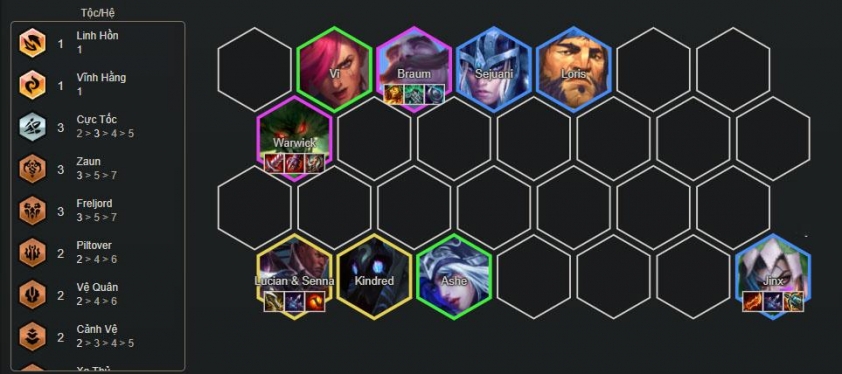 Đội hình Warwick Carry Đội hình Warwick Carry DTCL mùa 16