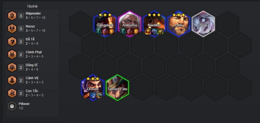 Giữa game nâng cấp Draven và đồng minh Chiến thuật giữa game đội hình Draven Cảnh Vệ