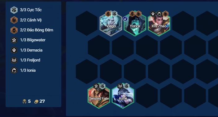 Giai đoạn đầu game với đội hình Kalista Cảnh Vệ Cách xây dựng đội hình Kalista Cảnh Vệ đầu trận