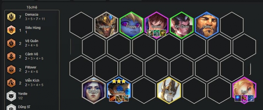 Bố trí trang bị cho chủ lực Ưu tiên trang bị cho Vayne, Garen và Lux