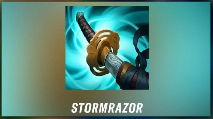 Trang bị Stormrazor hỗ trợ Xạ thủ tăng sát thương và làm chậm