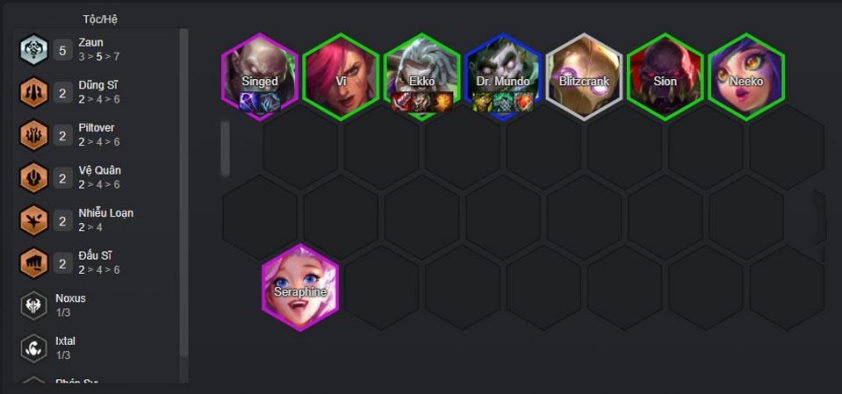 Cách chơi cuối game đội hình Ekko Zaun Sắp xếp đội hình cuối game