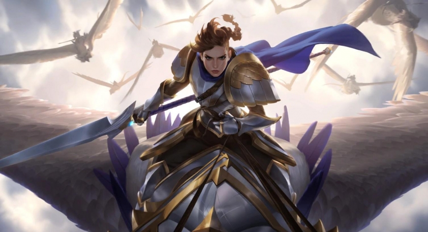 Hai dạng biến hình của Cithria trong DTCL