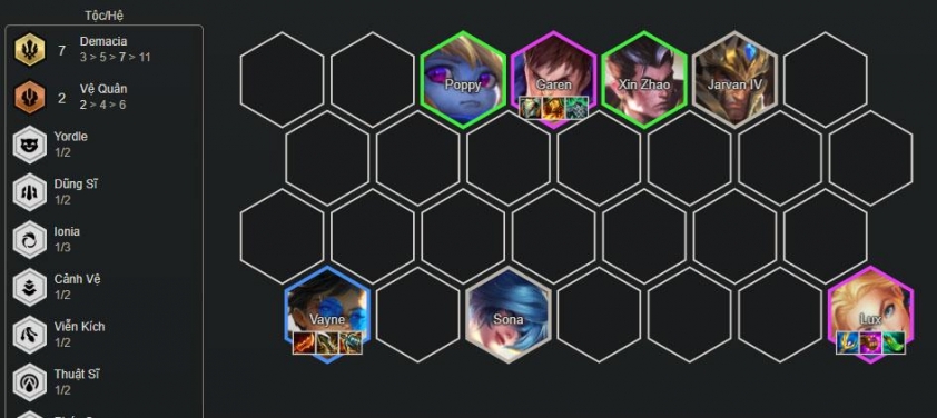 Nâng cấp và thêm tướng giữa game DTCL